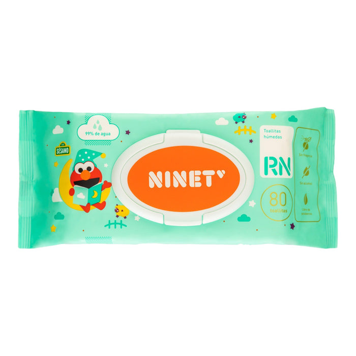 Toallitas Húmedas Ninet Recién Nacido X 80 Unidades