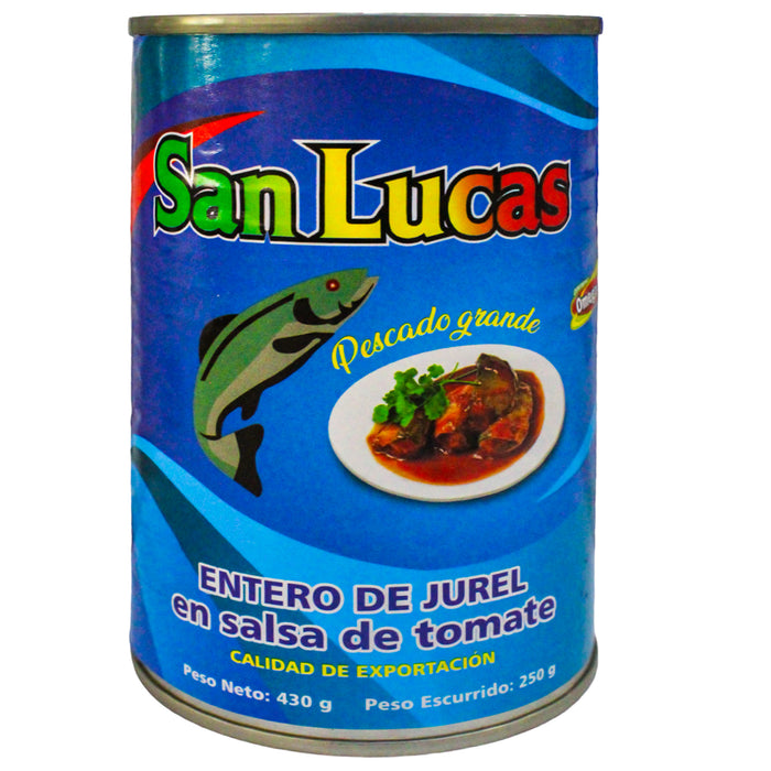 San Lucas Entero De Jurel Tall X 430G