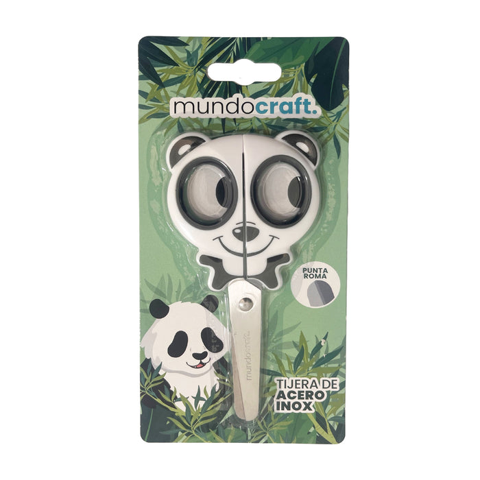 Tijera Mundo Craft Panda Punta Roma X 13Cm