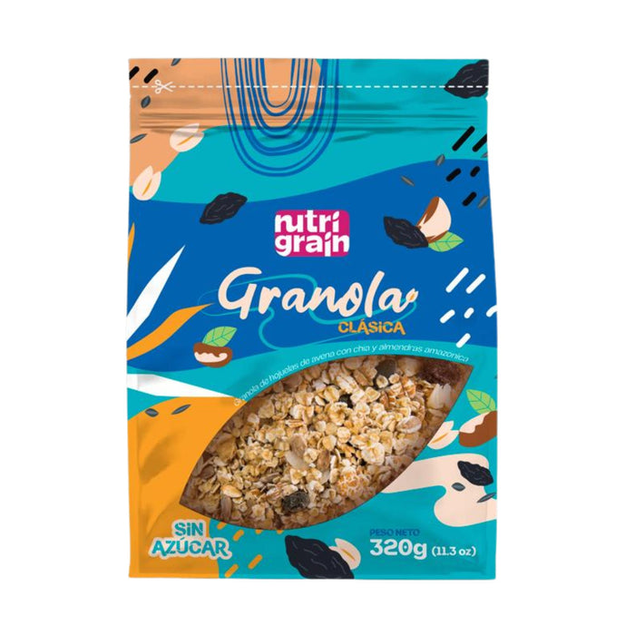 Granola Clásica Nutrigrain Sin Azúcar X 320G