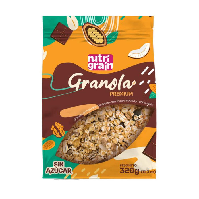 Granola Premium Nutrigrain Sin Azúcar X 320G