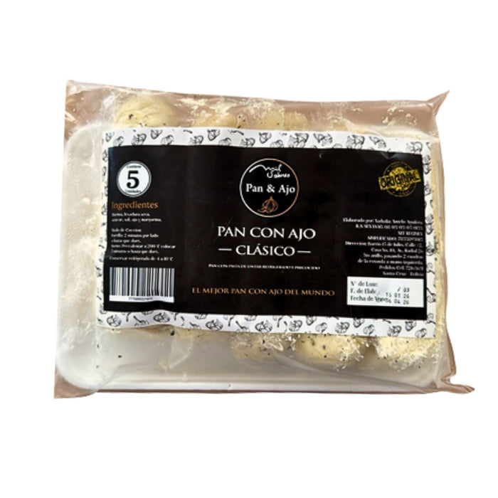 Pan Con Ajo Mil Sabores Clásico X 5 Unidades