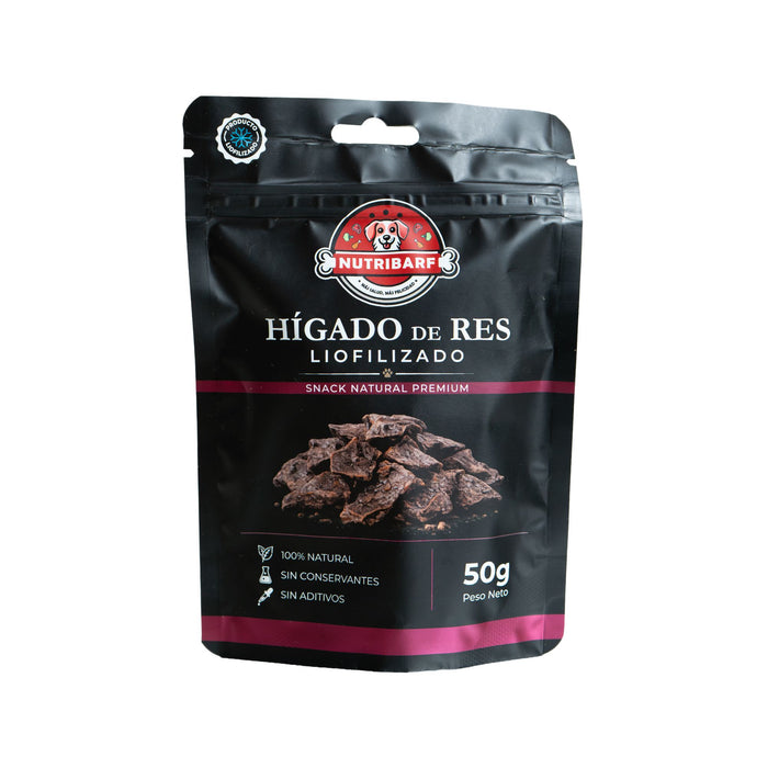Higado De Res Nutribarf Liofilizado X 50G