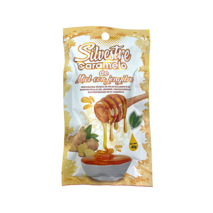 Caramelos Silvestre De Miel Con Jengibre X 40G