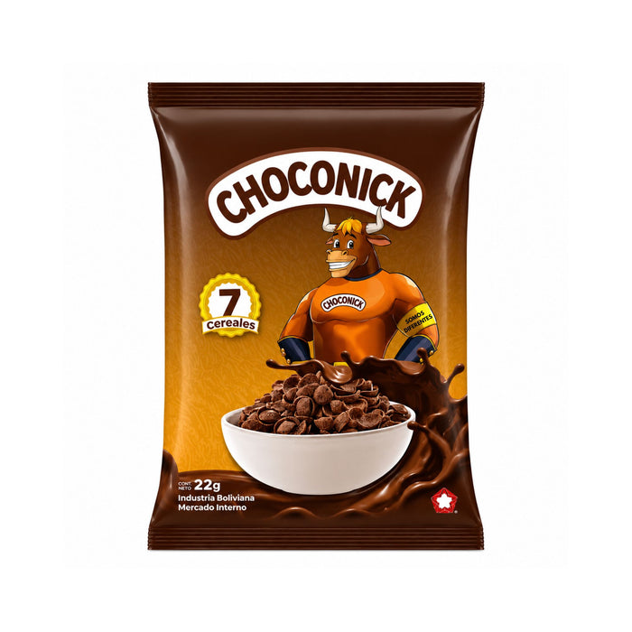 Cereal Choconick 7 Cereales Chocolate Bolsa X 22G