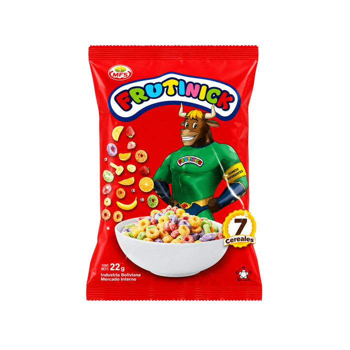 Cereal Frutinick 7 Cereales Frutal Bolsa X 22G