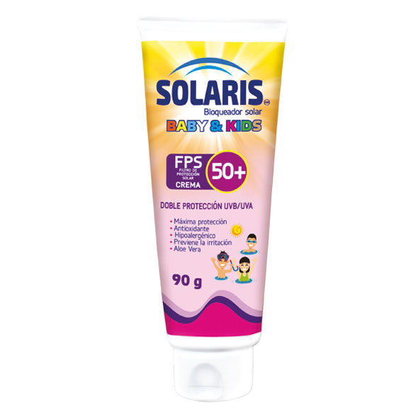 Bloqueador Solar Baby Y Kids Solaris Fps 50 X 90G