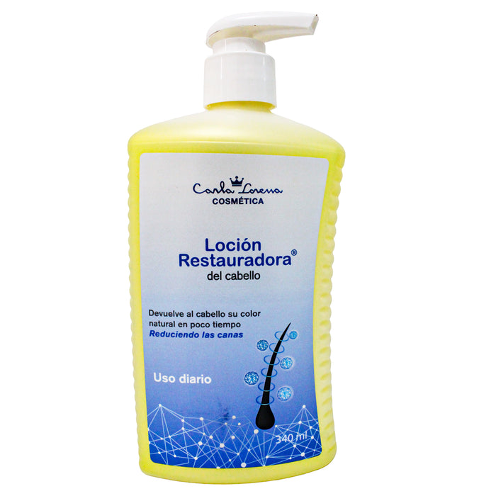 Loción Restauradora Del Cabello Carla Lorena X 340Ml