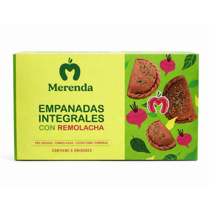 Empanadas Merenda Integrales Remolacha X 6 Unidades