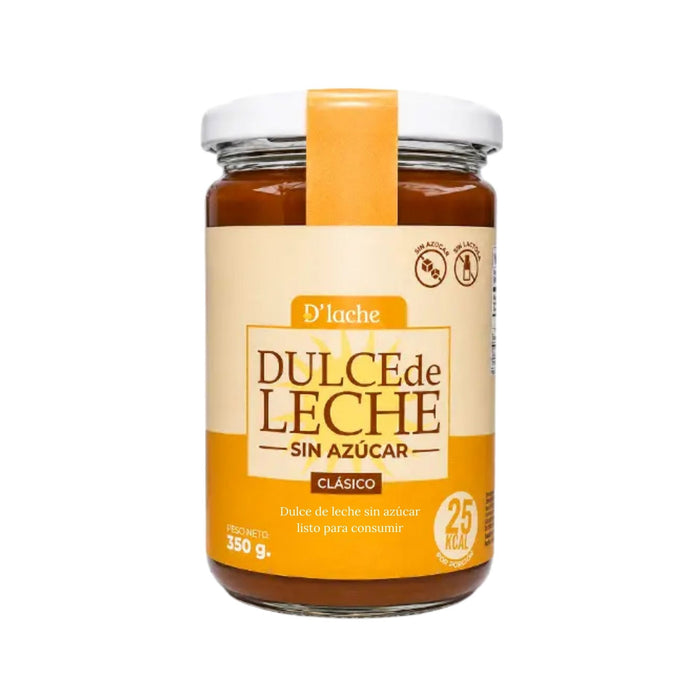 Dulce De Leche D´Lache Sin Azúcar Clásico X 350G