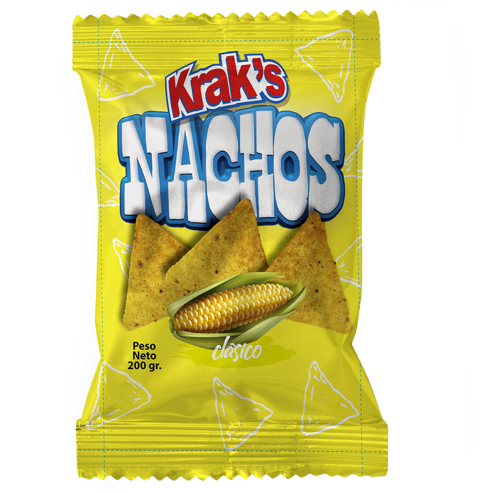 Kraks Nachos Clasico X 200G