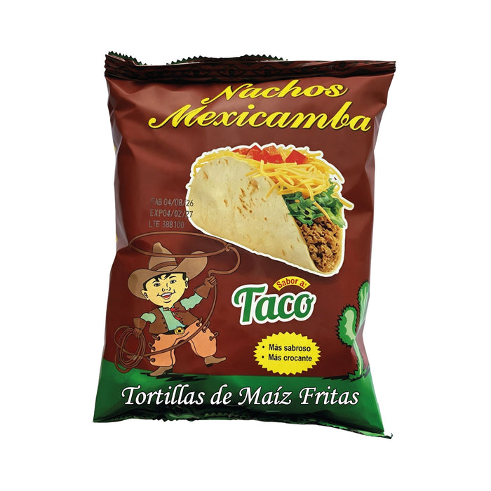 Nachos Mexicamba Sabor A Taco X 120G