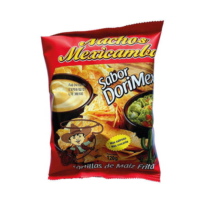 Nachos Mexicamba Sabor Dorimexi X 120G
