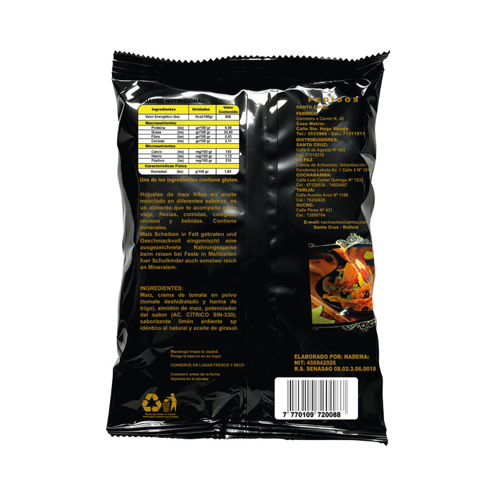 Nachos Mexicamba Sabor Master Classic X 120G