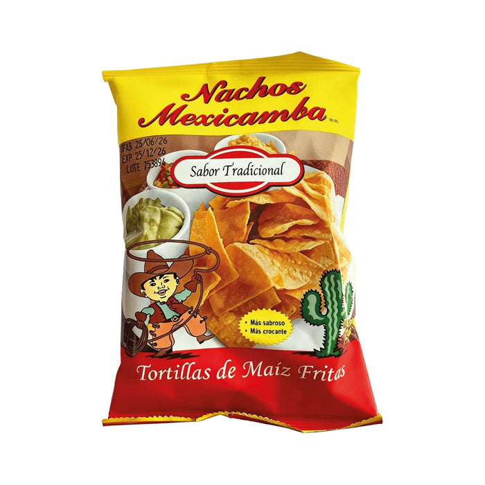 Nachos Mexicamba Sabor Tradicional X 35G