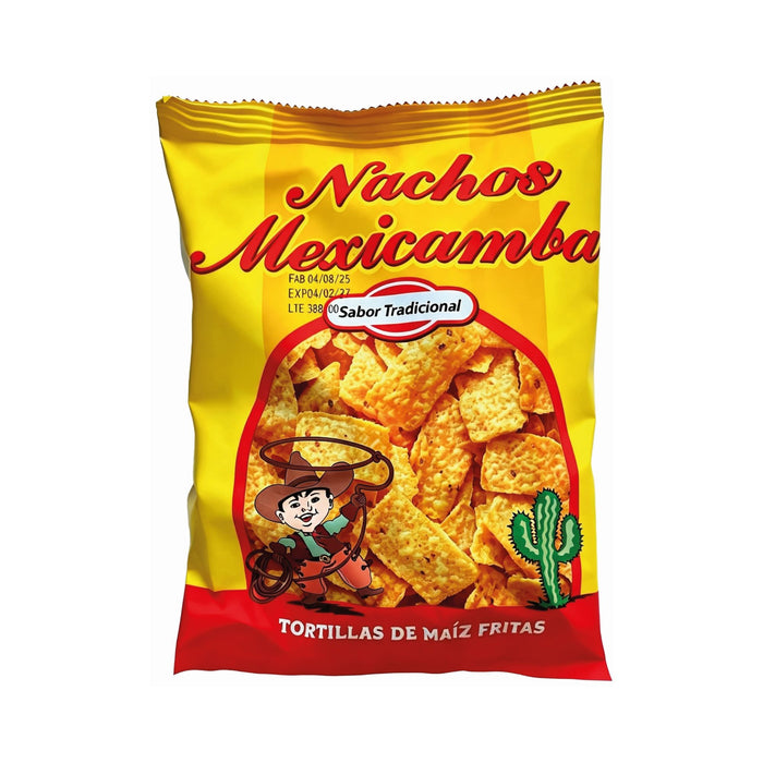 Nachos Mexicamba Sabor Tradicional X 120G