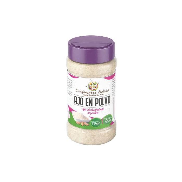 Ajo En Polvo Condimento Bolivia X 75G