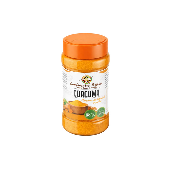 Cúrcuma En Polvo Condimento Bolivia X 50G