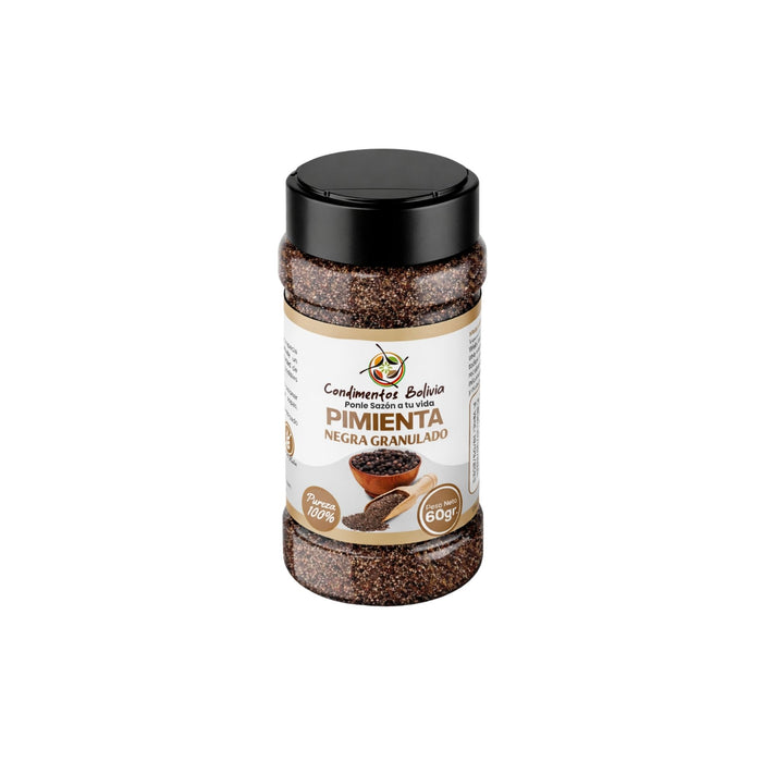 Pimienta Negra Condimento Bolivia Granulado X 60G