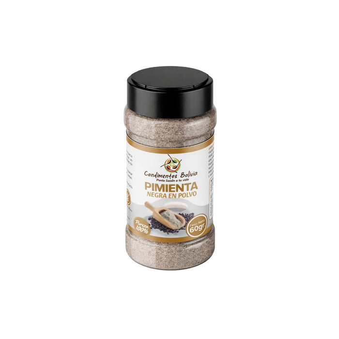 Pimienta Negra Condimento Bolivia En Polvo X 60G