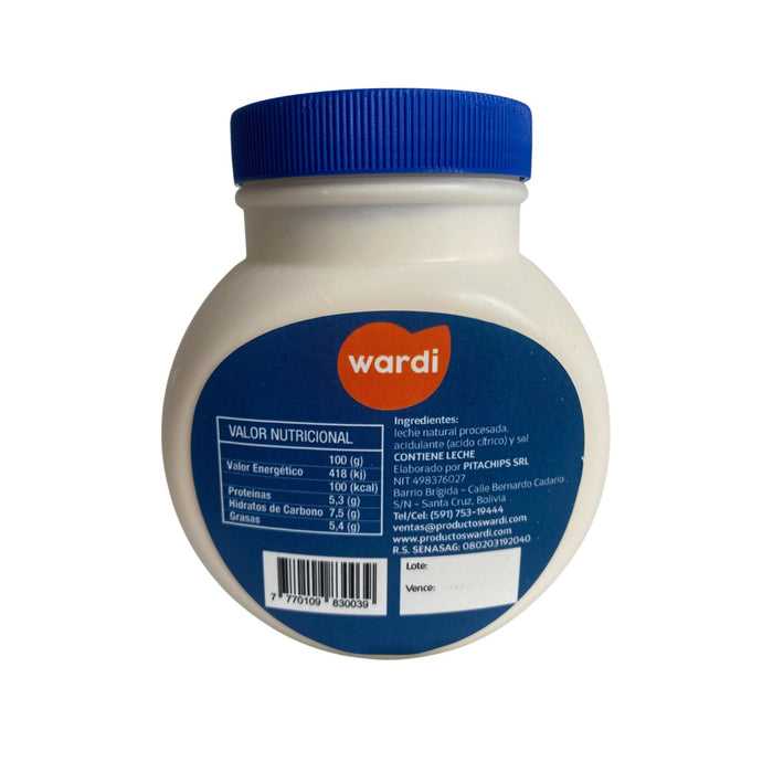 Crema Agria Wardi De Leche  X 500G