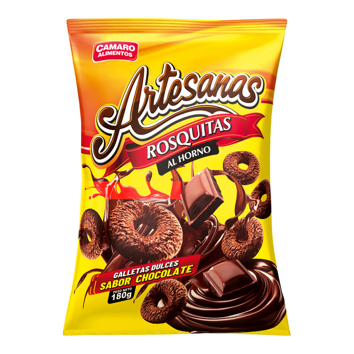 Rosquitas Artesanas Sabor A Chocolate X 180G
