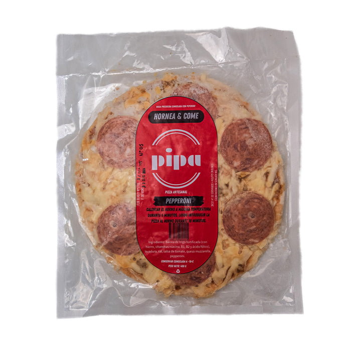 Pipa Pizza Precocida Pepperoni X 400G