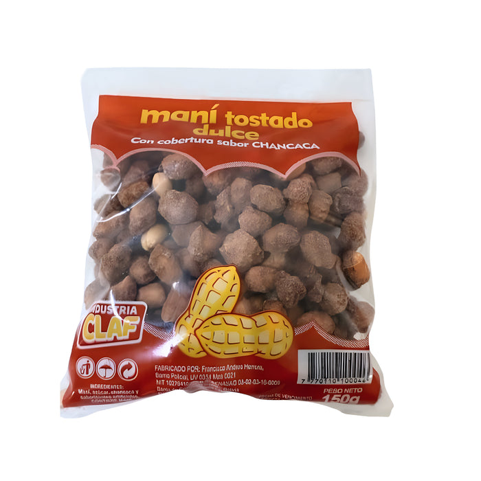 Maní Tostado Claf Dulce Sabor Chancaca X 150G