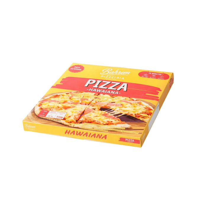 Pizza Precocida Bahrem Hawaiana X 550G