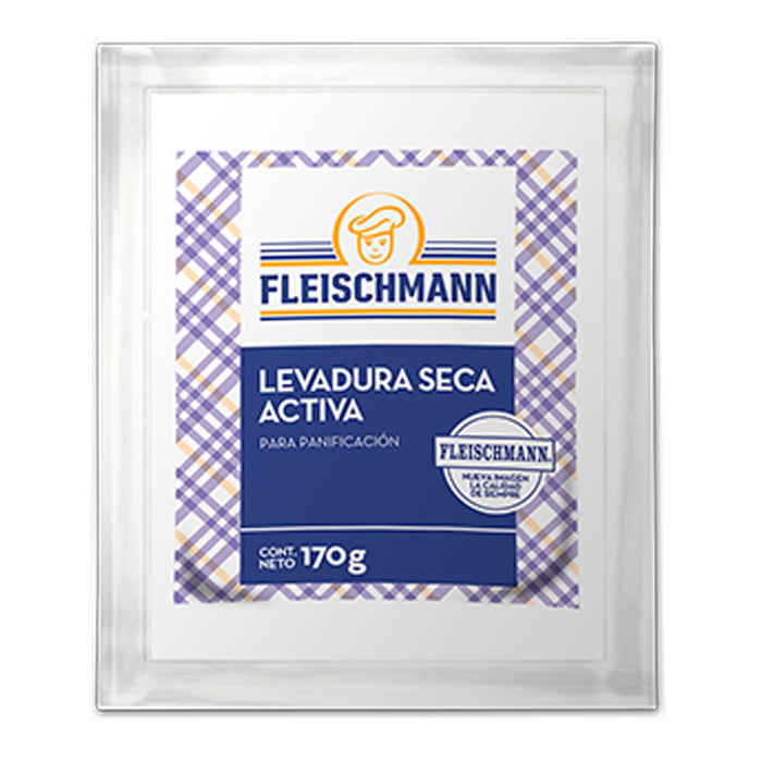 Fleischmann Levadura Seca Activa Para Panificacion X 170G