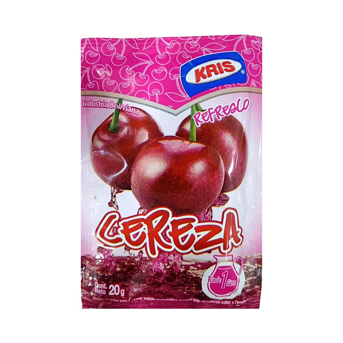 Refresco En Polvo Kris Cereza X 20G