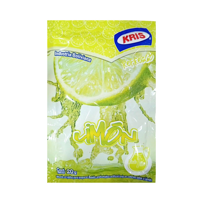 Refresco En Polvo Kris Limón X 20G