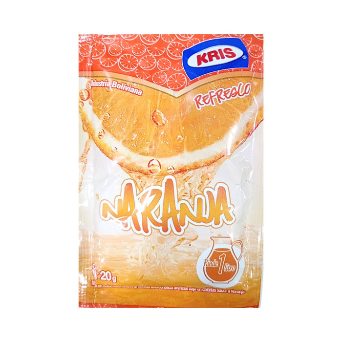 Refresco En Polvo Kris Naranja X 20G