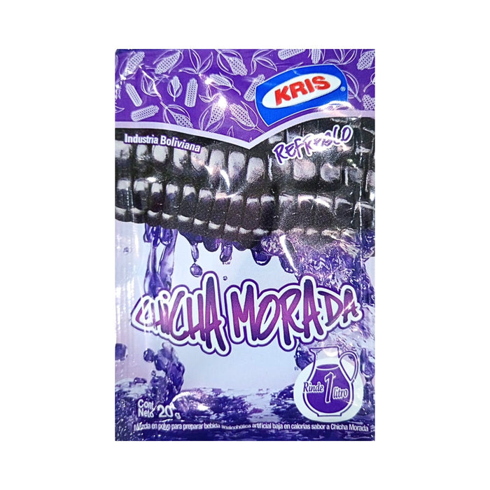 Refresco En Polvo Kris Chicha Morada X 20G