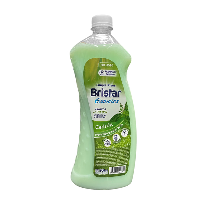 Limpia Pisos Bristar Cremoso Cedrón X 900Ml