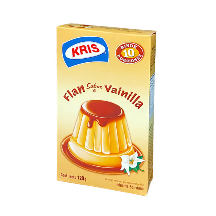 Flan Kris Sabor Vainilla Caja X 120G