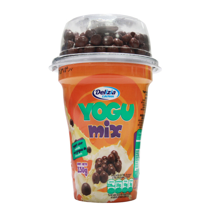 Delizia Yogu Mix Con Grageas De Chocolate X 130G