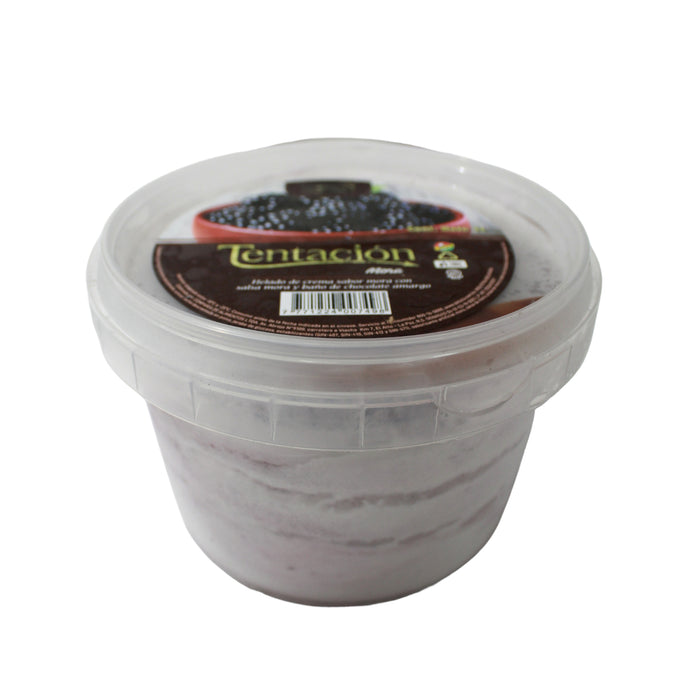 Delizia Postre Helado Tentacion Mora X 1 L