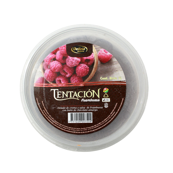 Delizia Postre Helado Tent Frambuesa X 1 L