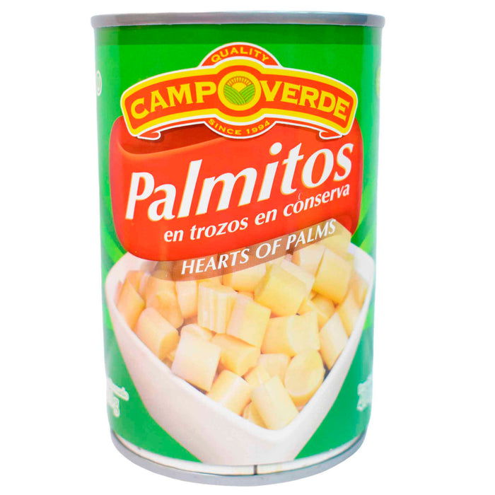 Palmito Campo Verde Trozos En Lata X 400G