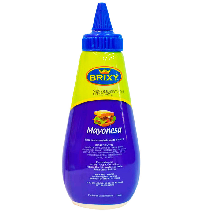 Brixy Mayonesa Pomo X 350Ml