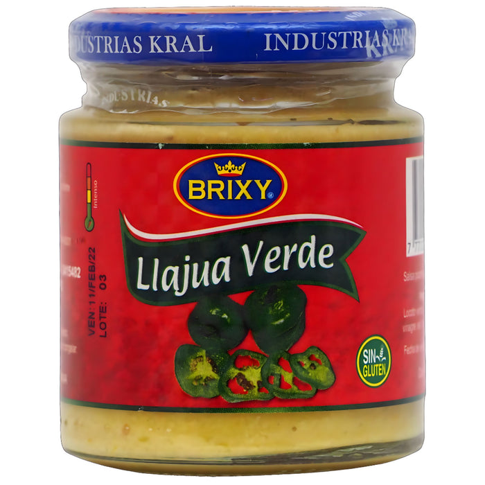 Llajua Verde Brixy Salsa Picante X 230G