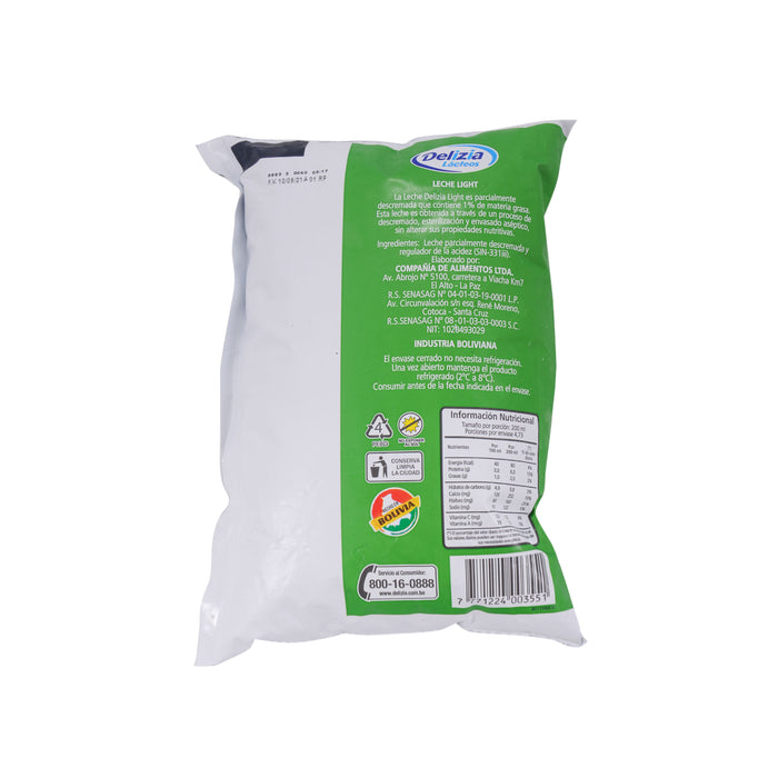 Delizia Leche Larga Vida Light X 946Ml