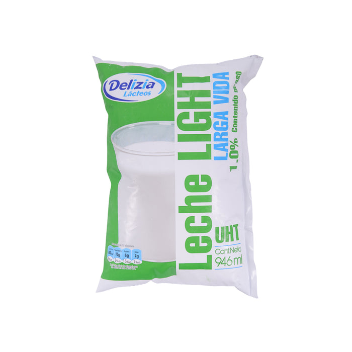 Delizia Leche Larga Vida Light X 946Ml