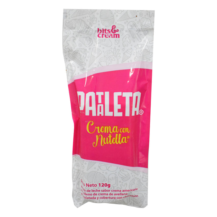 Bits And Cream Pataleta Helado Crema Con Nutella X 120G