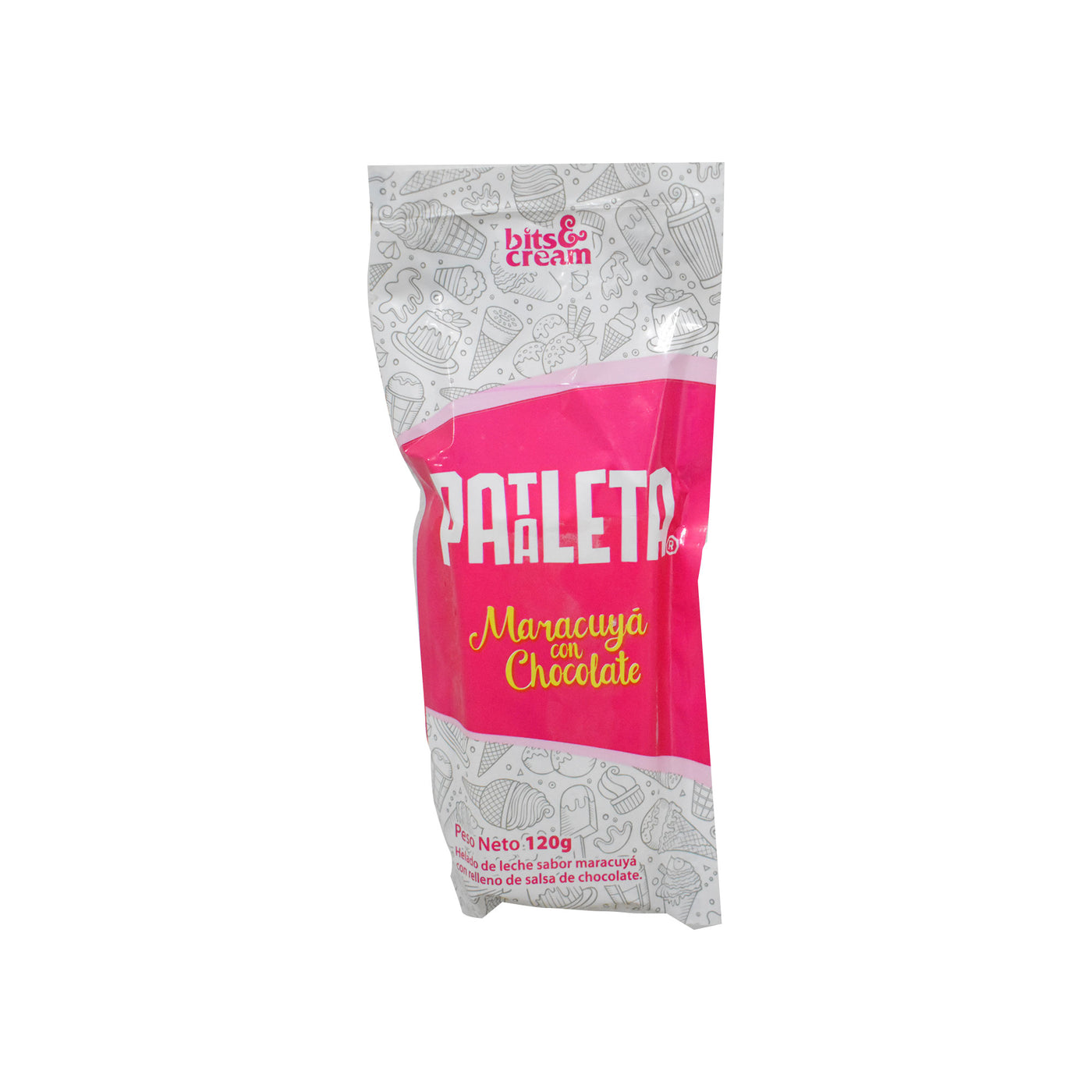Bitsycream Pataleta Helada Maracuya Con Chocolate X 120G — Amarket