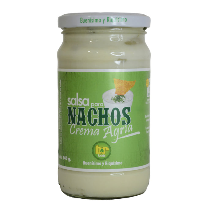 Byr Foods Salsa Para Nachos Crema Agria X 340G