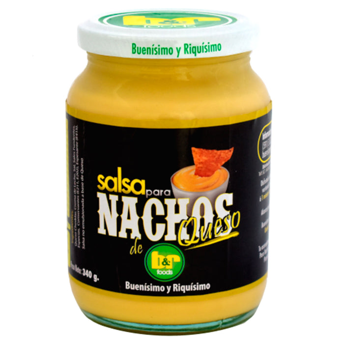 Salsa Para Nachos Byr Foods Queso X 340G