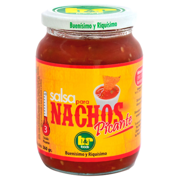 Byr Foods Salsa Para Nachos Picante X 360G