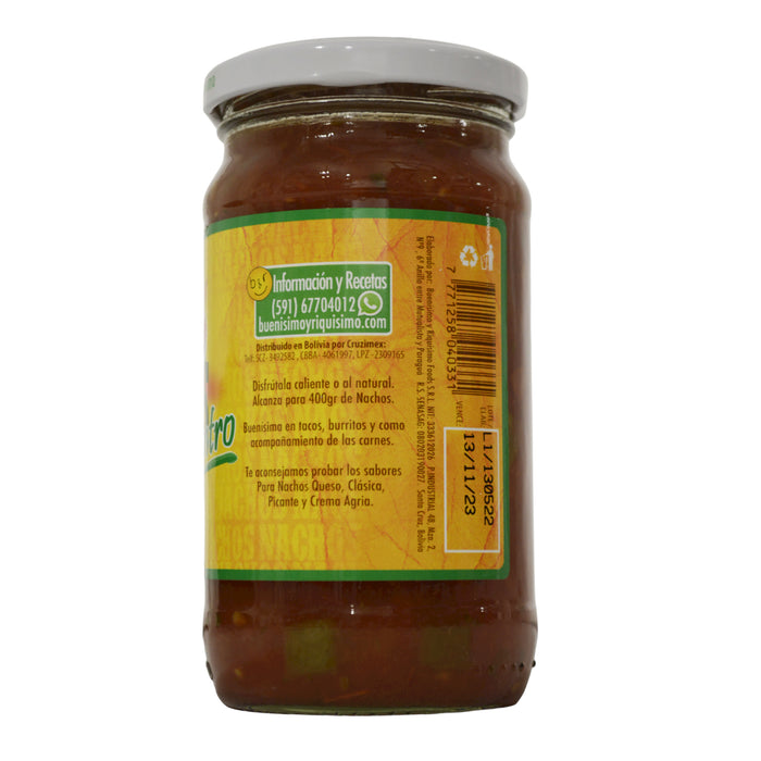 Byr foods salsa para nachos con cilantro x 360gr Amarket